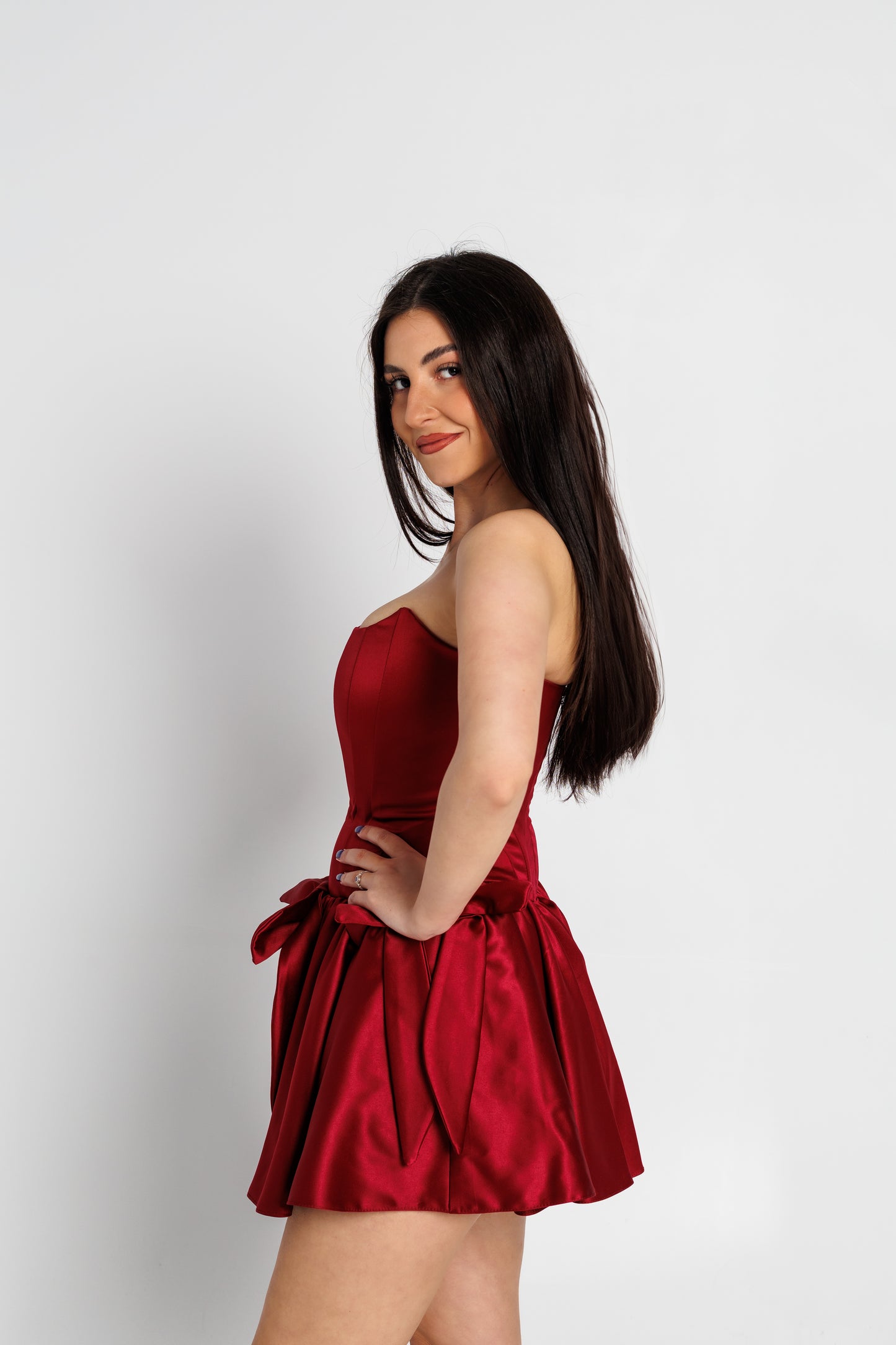 Rochie Aliura Vișinie